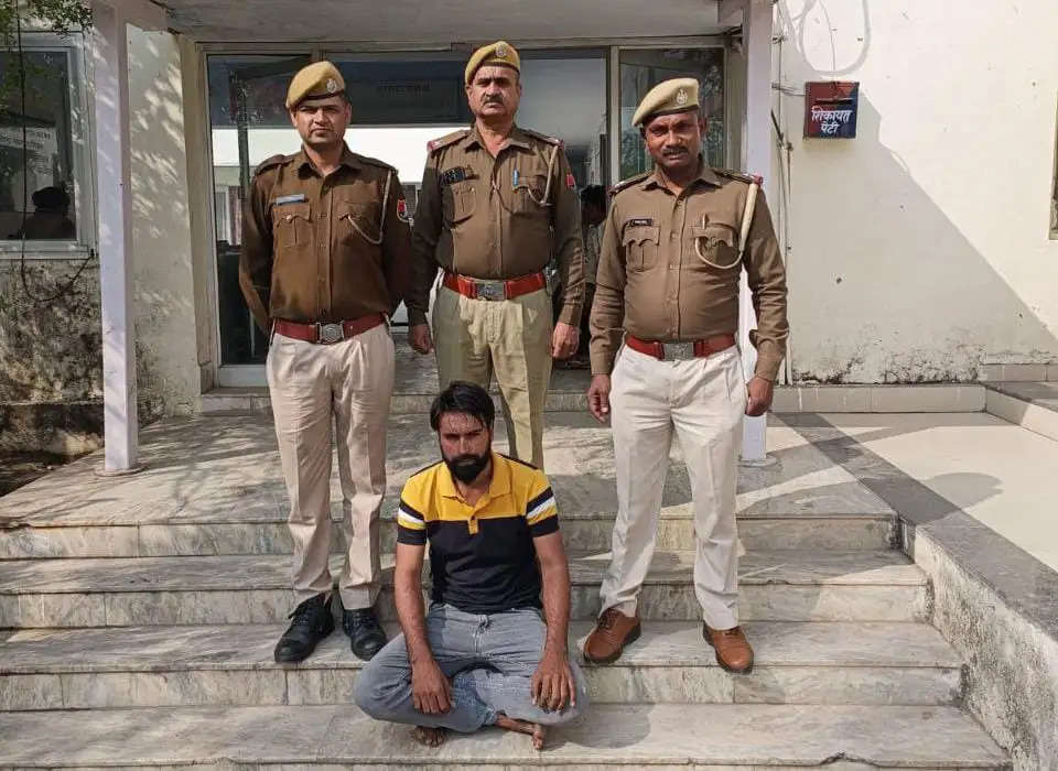 ATM Theft at Chanderiya in 2021 Culprits arrested from Haryana by Chittaurgarh Police