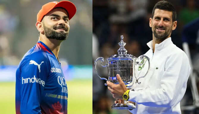 Virat Kohli Receives High Praise from Tennis Legend Novak Djokovic