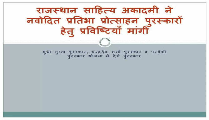 rajasthan sahitya academy