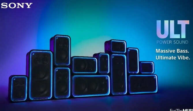Sony ULT Tower 5, Tower 7 and Tower Max party speakers with powerful audio and LED lighting