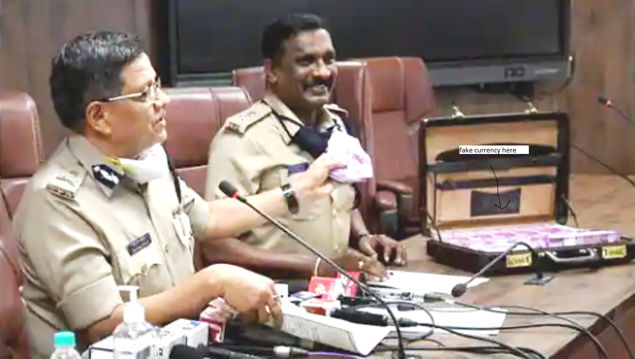 Drug peddlers nabbed by Bengaluru police using fake currency