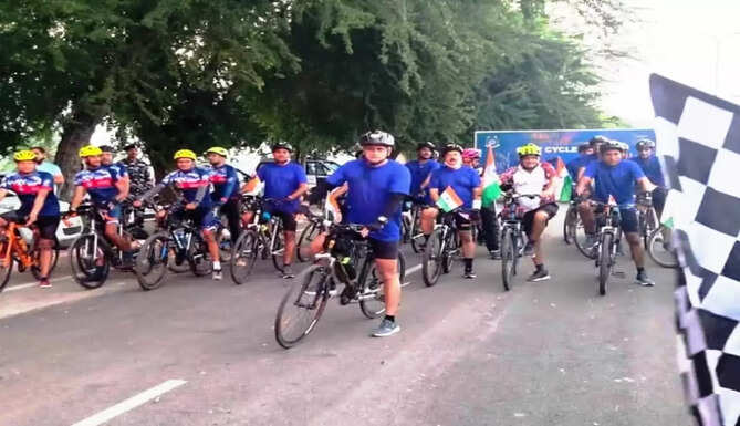 cycle rally CRPF