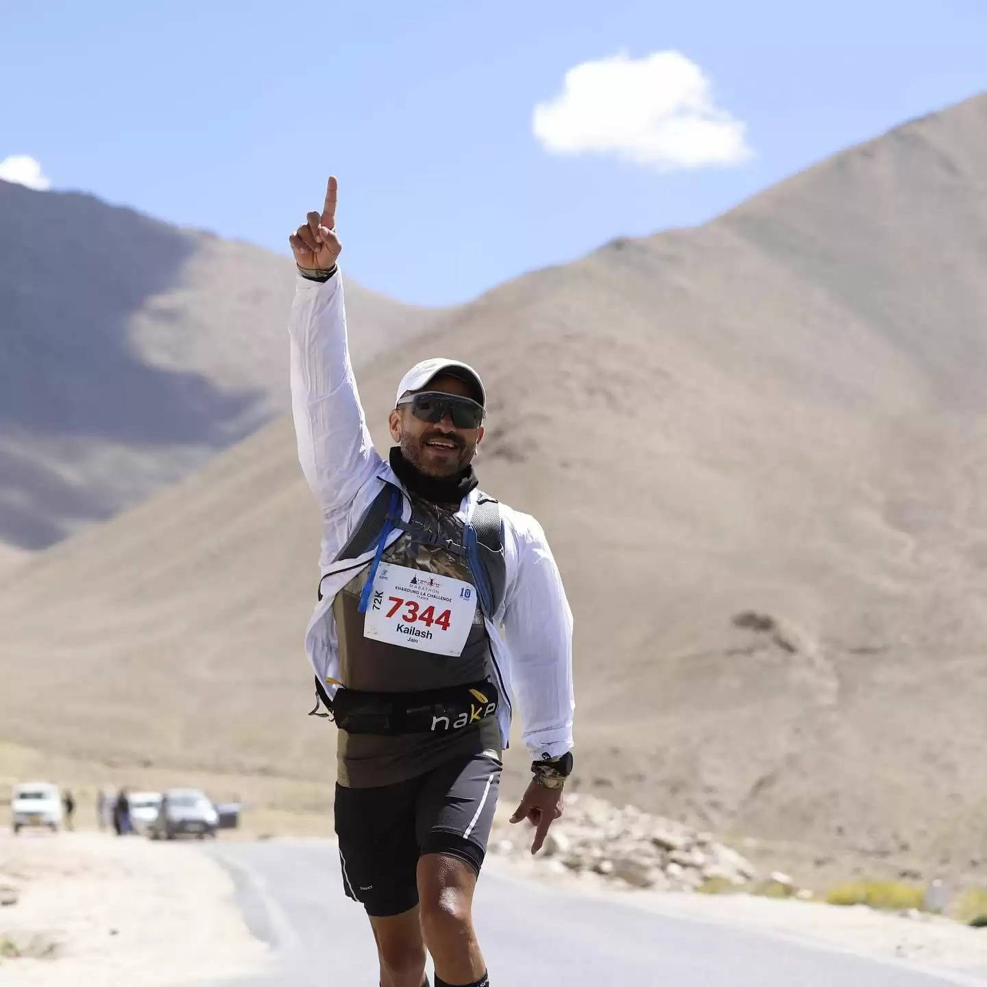 Kailash Jain Ultra Silk Route Marathon Udaipur Leh Ladakh