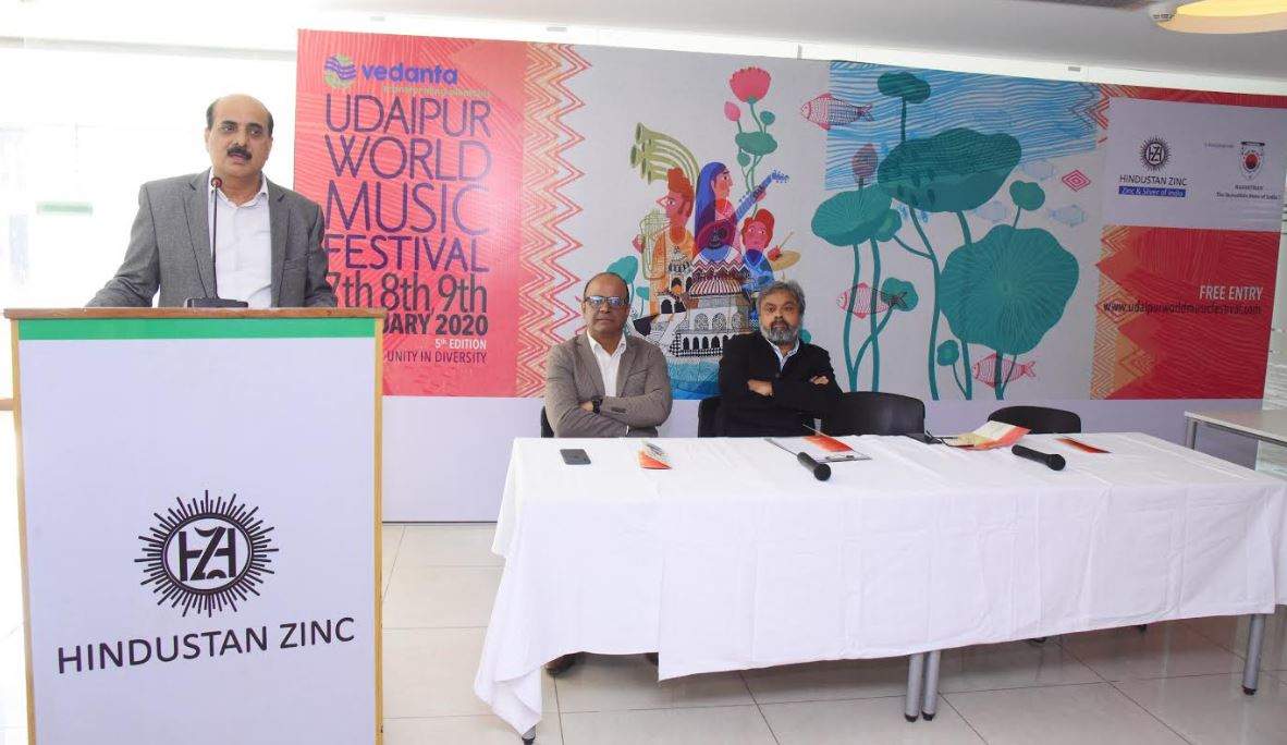 Vedanta Udaipur World Music Festival set to begin from 7 February