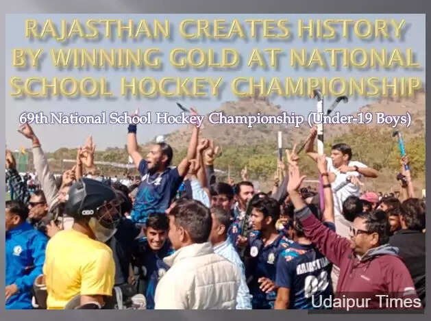 Rajasthan Win Gold in Hockey
