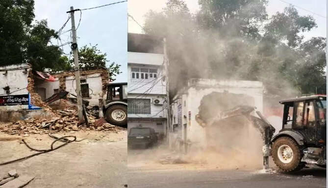 encroachment removed