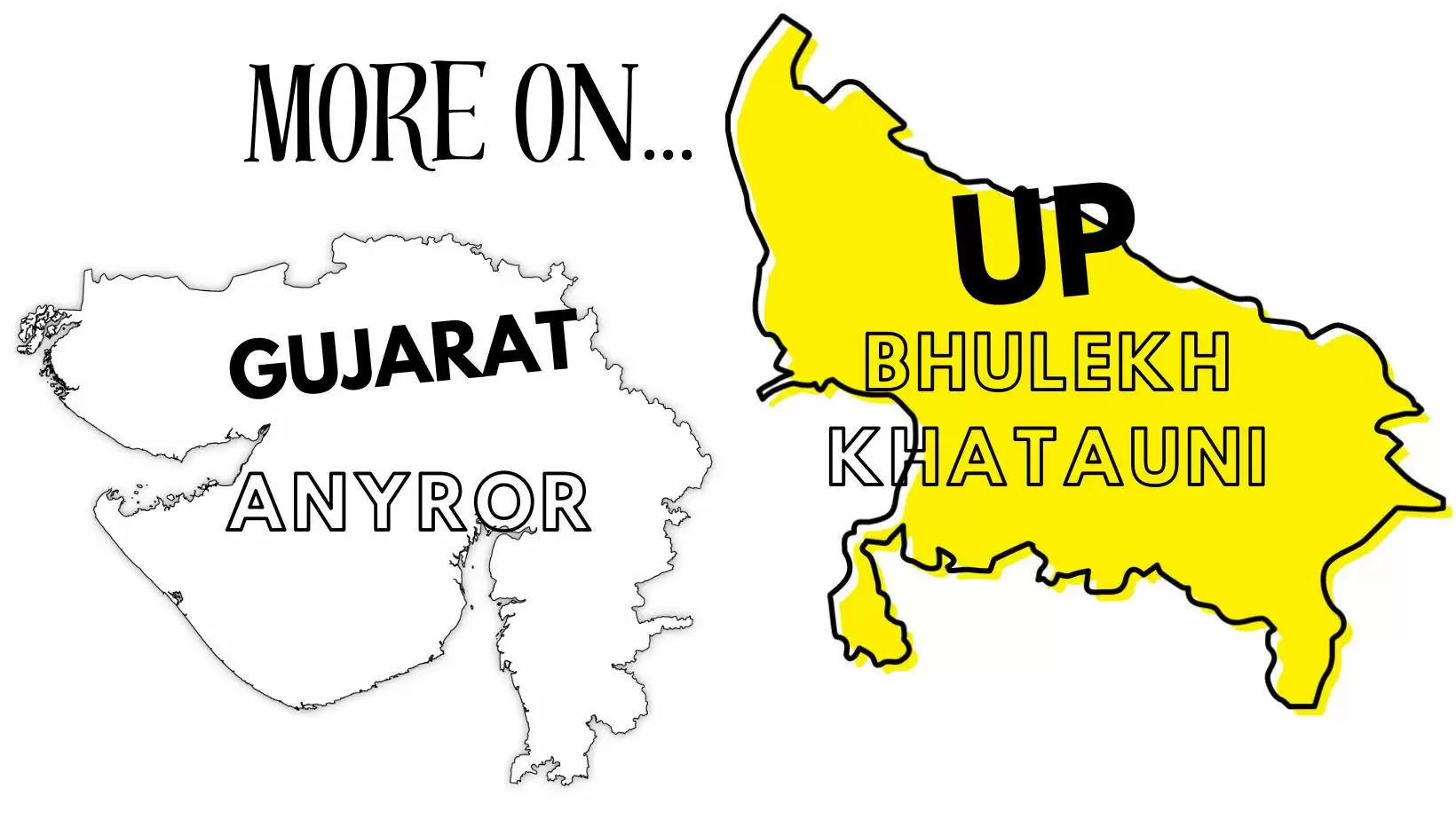 Know all About Digital Land Records Data and Information in Uttar Pradesh and Gujarat