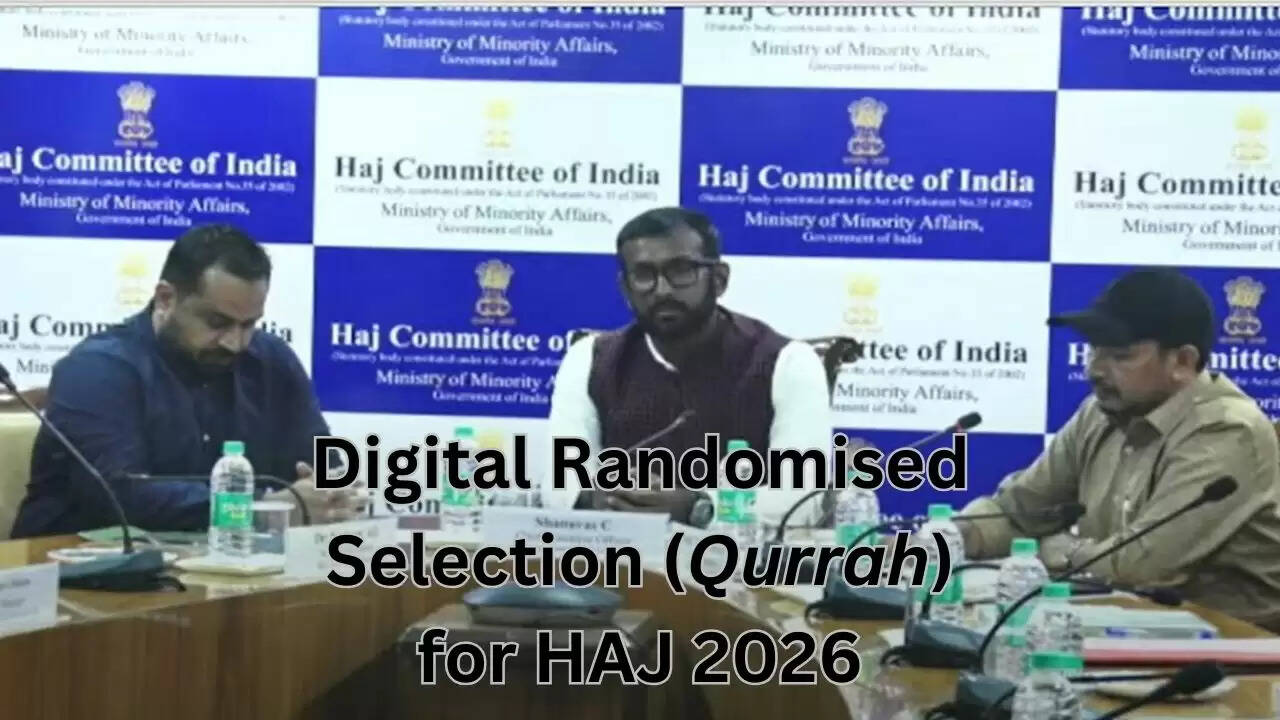 Haj 2026: All Applicants From 21 States Have Been Selected for Haj 2026; Qurrah for 11 States