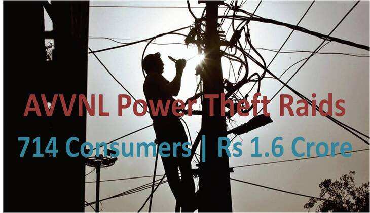 Power Theft - 1562 Cases Registered in Udaipur division