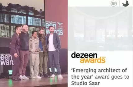 Studio Saar picks up Dezeen’s 2024 Emerging Architect of the Year Award