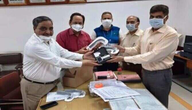 यूसीसीआई ने उपलब्ध कराया विडियो लेरिन्जोस्कोप यूनिट