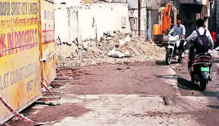 Udaipur City Poor Quality Roads