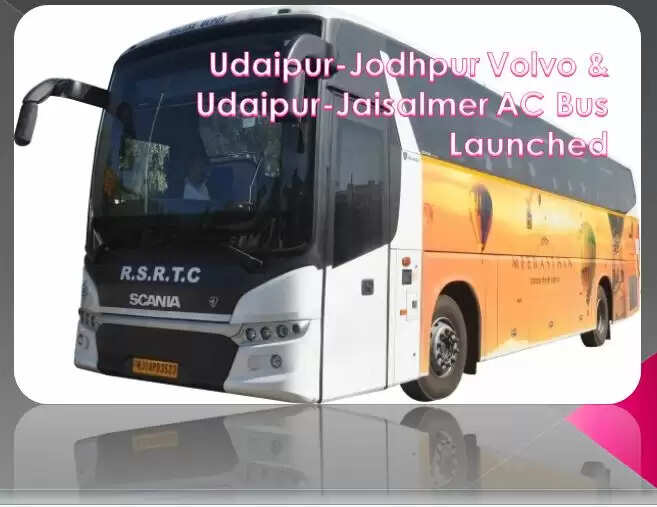 Udaipur Jodhpur volvo bus