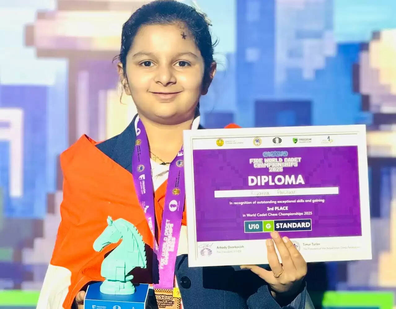 Kiyanna Parihaar | Bronze Medalist | World Cadet Chess 2025 | India&rsquo;s Young Chess Star