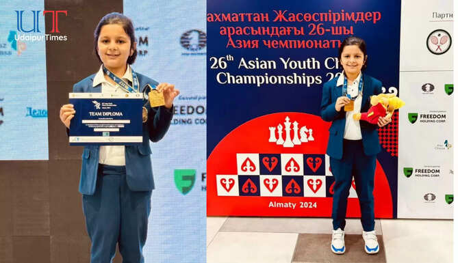Kiana Parihar Chess Player Udaipur