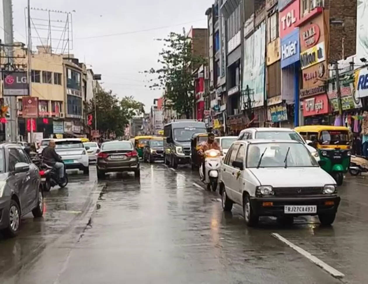 Rain in Udaipur