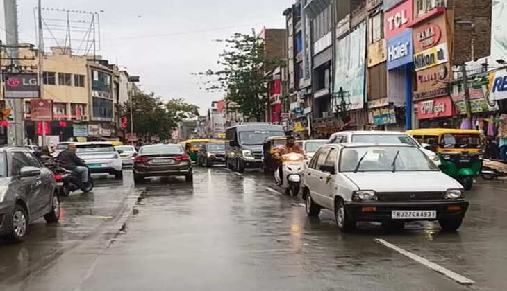 Rain in Udaipur