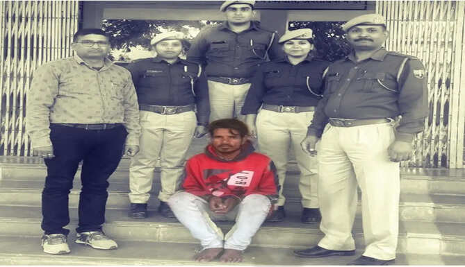 Motorcycle loot accused arrested PS Tidi