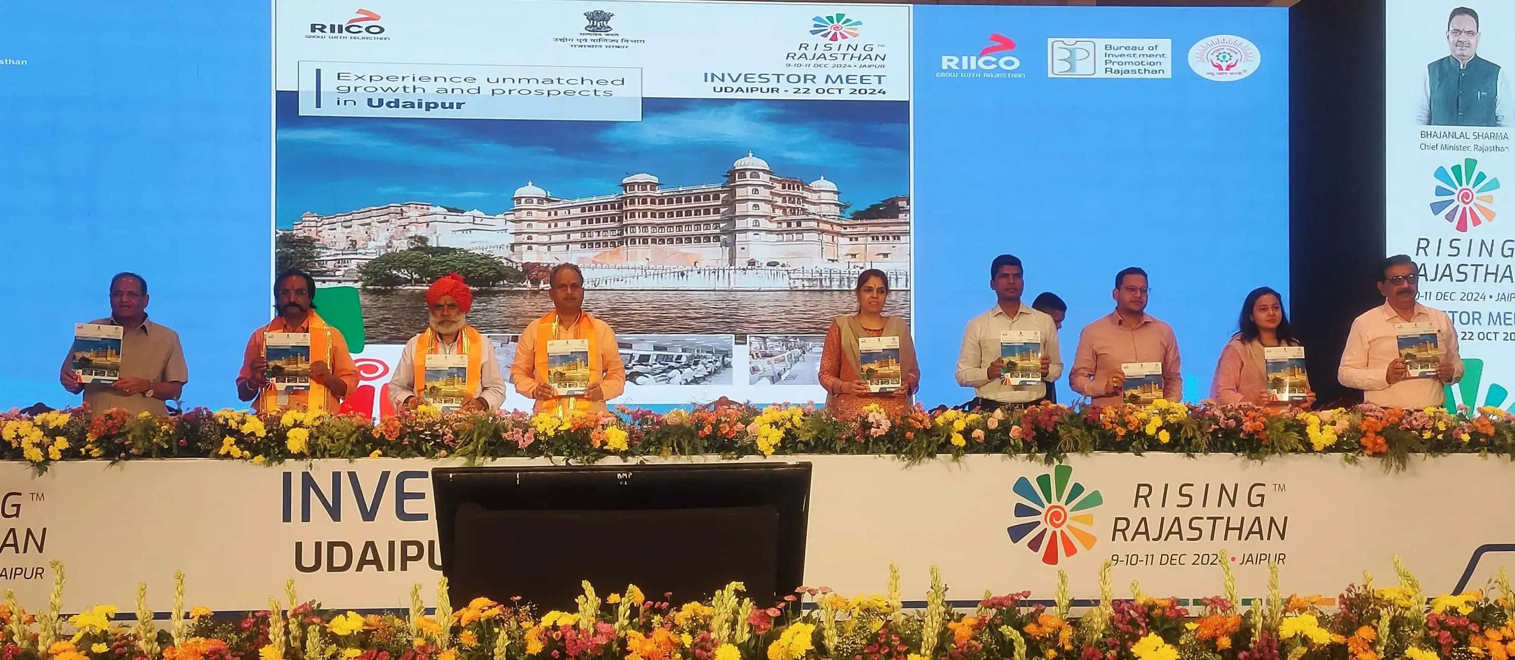 RISING RAJASTHAN 2024 Udaipur District Summit witnesses signing of 183 MoUs worth Rs 13,000 Crore