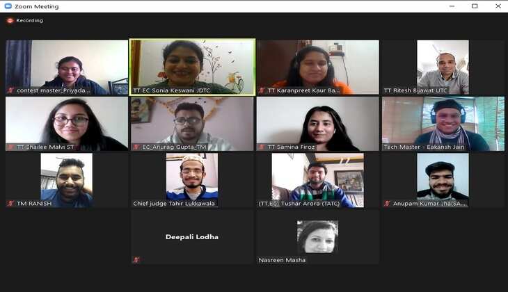 Udaipur's Sonia Keswani and TUshar Arora win the Toastmaster International Area level speech contest