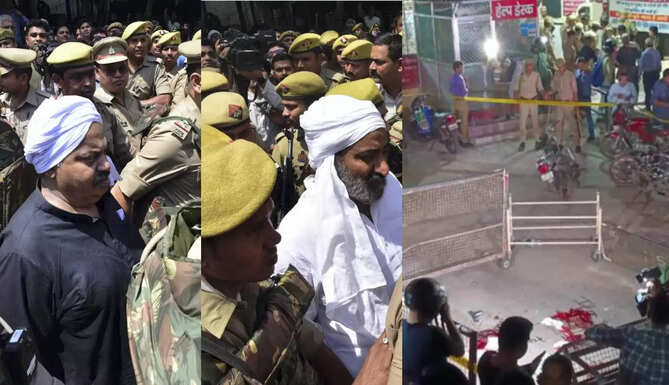 viral video prayagraj atiq ahmed murder