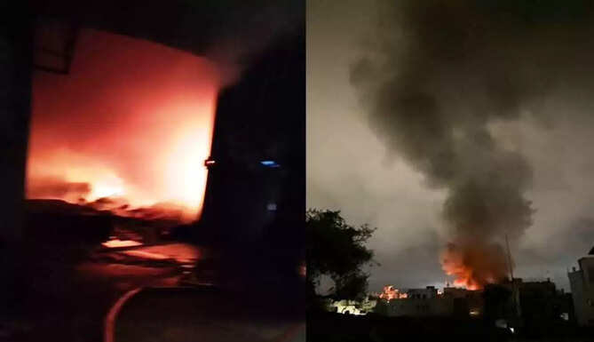 fire at rajsamand