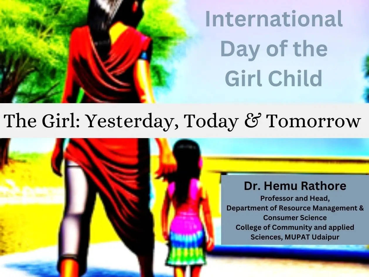 The Girl Yesterday Today and Tomorrow, International Day of the Girl Child, Udaipur
