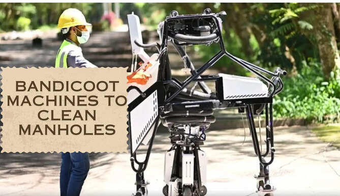 Manhole machine bandicoot