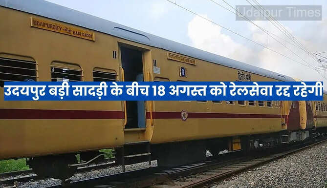 Udaipur Bari Sadri Passenger Train