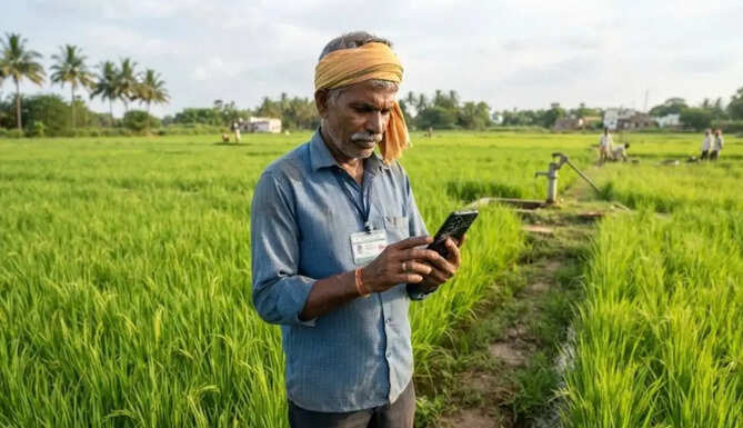 PM Kisan e-KYC 2026 guide showing Aadhaar verification, beneficiary status check and methods to complete farmer verification.
