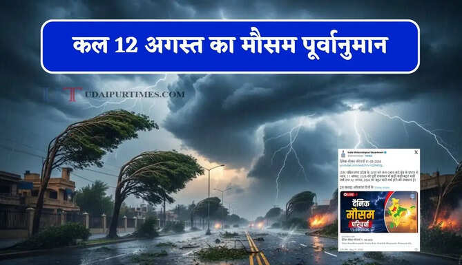हरियाणा-राजस्थान समेत 19 राज्यों में भारी बारिश का अलर्ट, देखें नई अपडेट&nbsp;