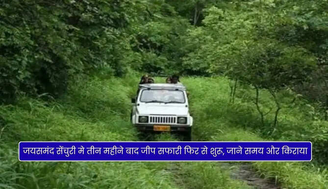 Jaisamand Sanctuary Jeep Safari