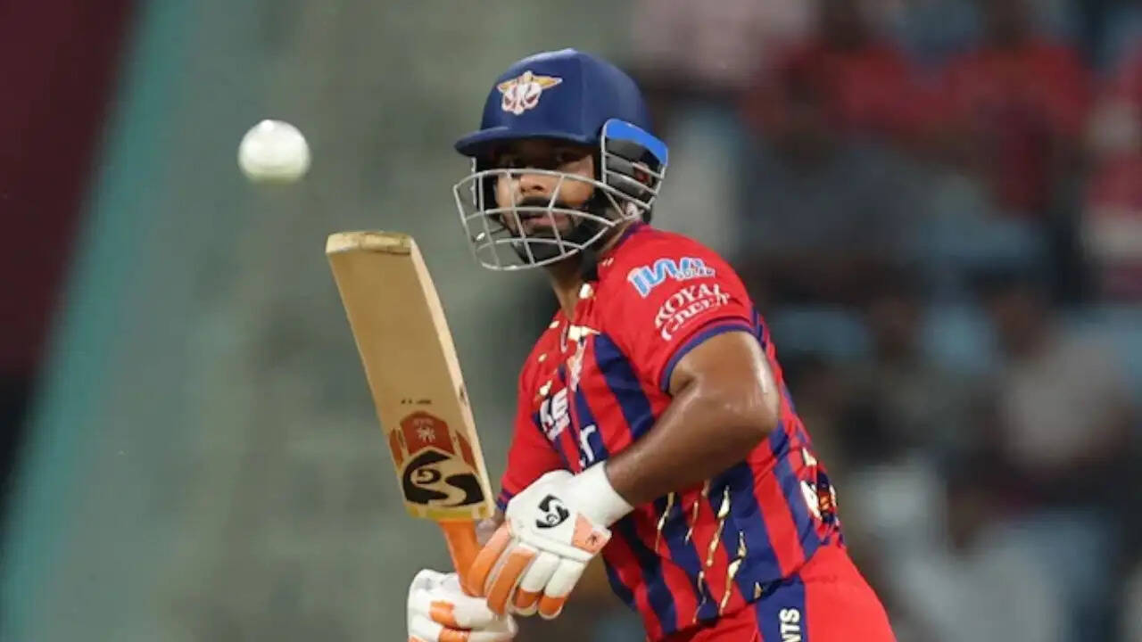 Rishabh Pant during Lucknow Super Giants match against Chennai Super Kings in IPL 2026