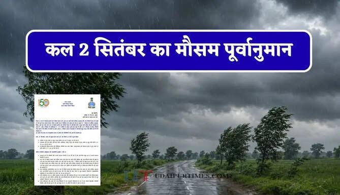 हरियाणा-राजस्थान समेत 23 राज्यों में भारी बारिश का अलर्ट ! देखें मौसम पूर्वानुमान