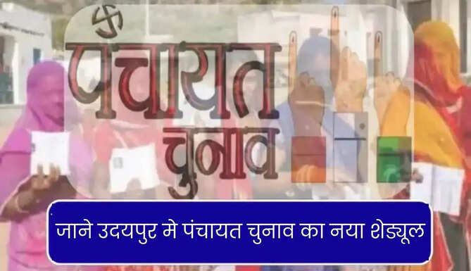 Udaipur Panchayat Chunav New Schedule