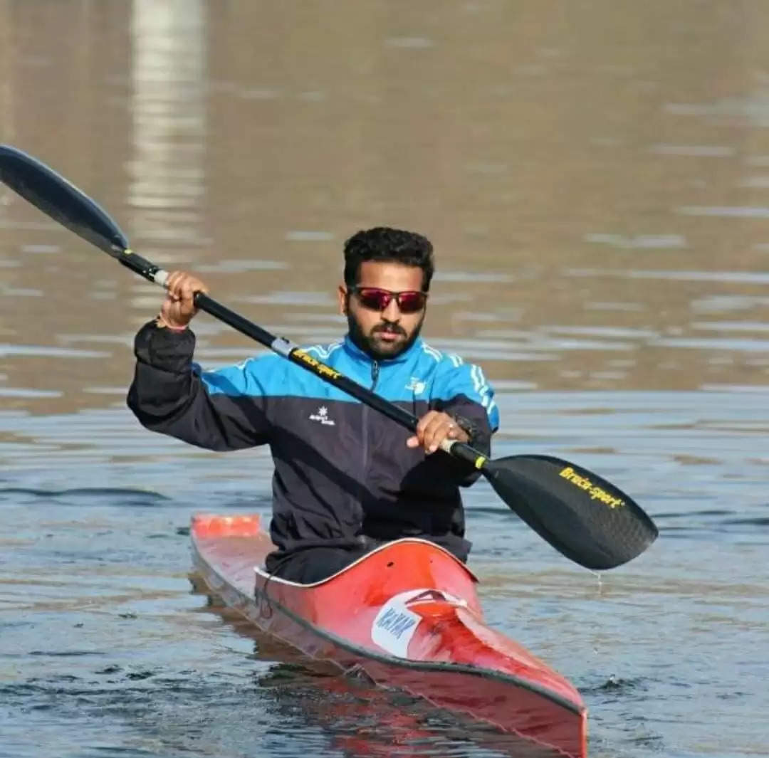 Nishchay Singh Kayaking Player