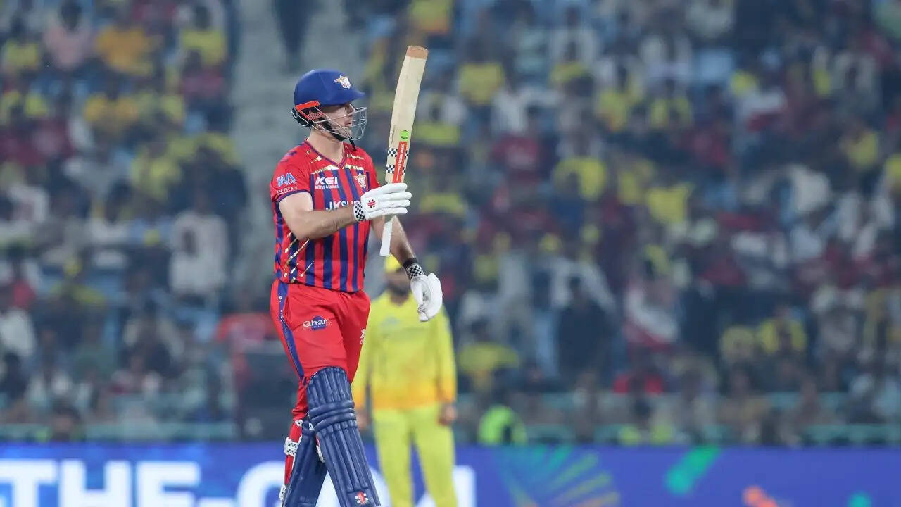 Mitchell Marsh and Nicholas Pooran during Lucknow Super Giants&rsquo; dominant win against Chennai Super Kings in IPL 2026