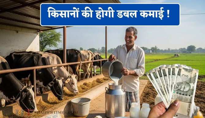 किसानों की होगी डबल कमाई ! दूध के साथ अब गोबर भी खरीदेगी मदर डेयरी, 250 करोड़ का यहां लगेगा नया प्लांट