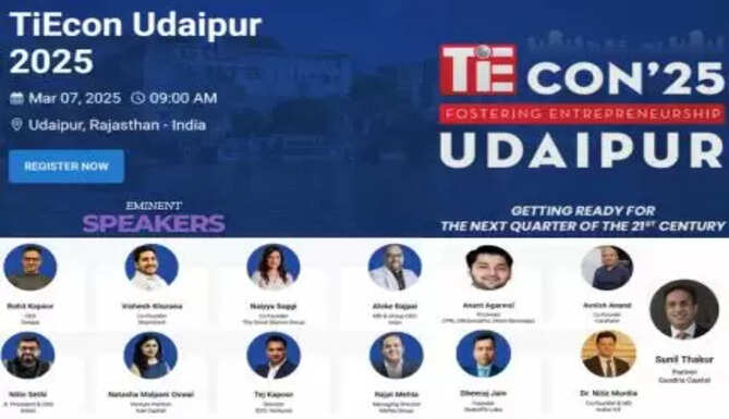 TiE Udaipur set to thrill Udaipur Startup Ecosystem