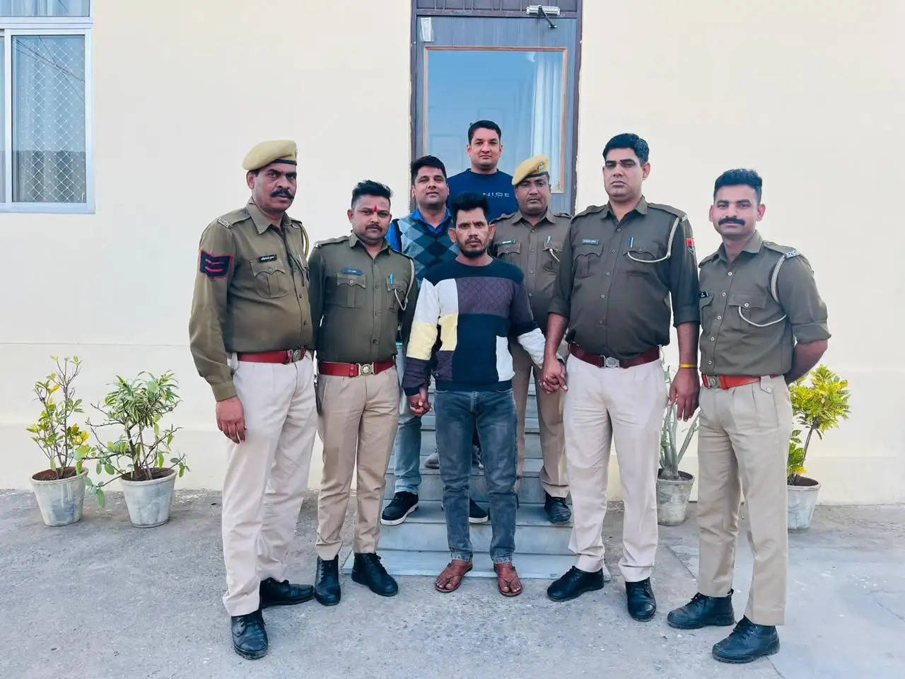 Firing Accused Arrested by Udaipur POlice