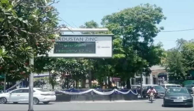 heat wave in udaipur