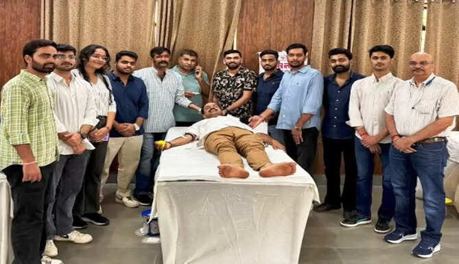 Blood donation camp