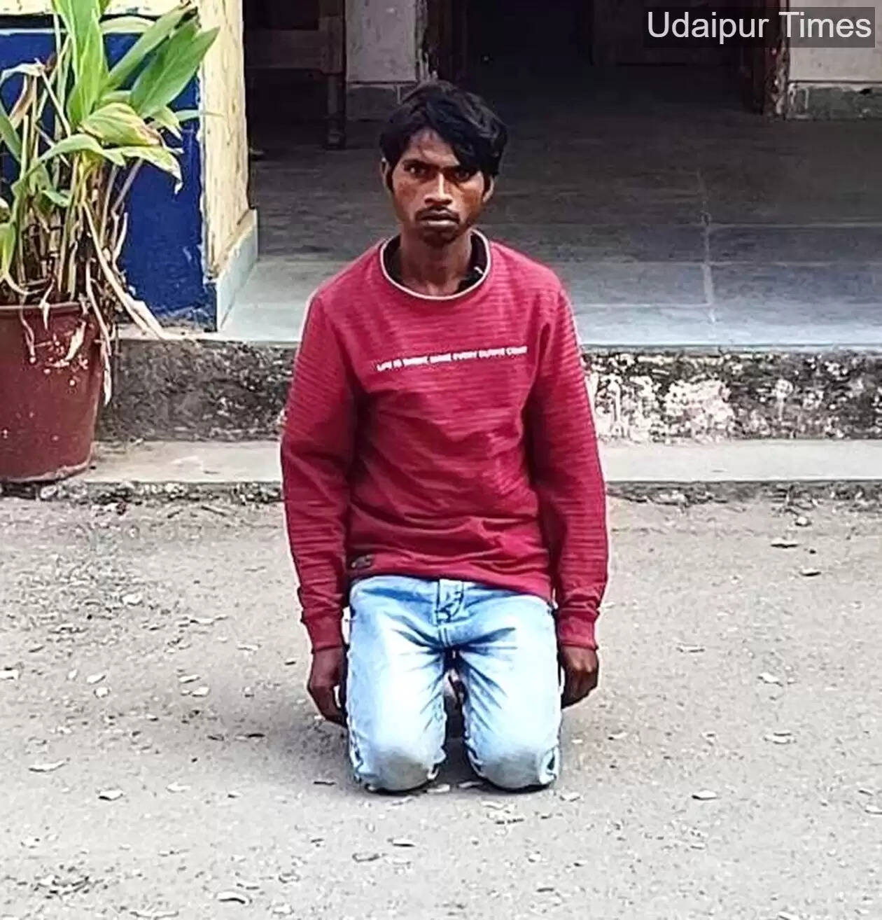 Jhadol Police arrest accused husband in wife murder case in Udaipur district