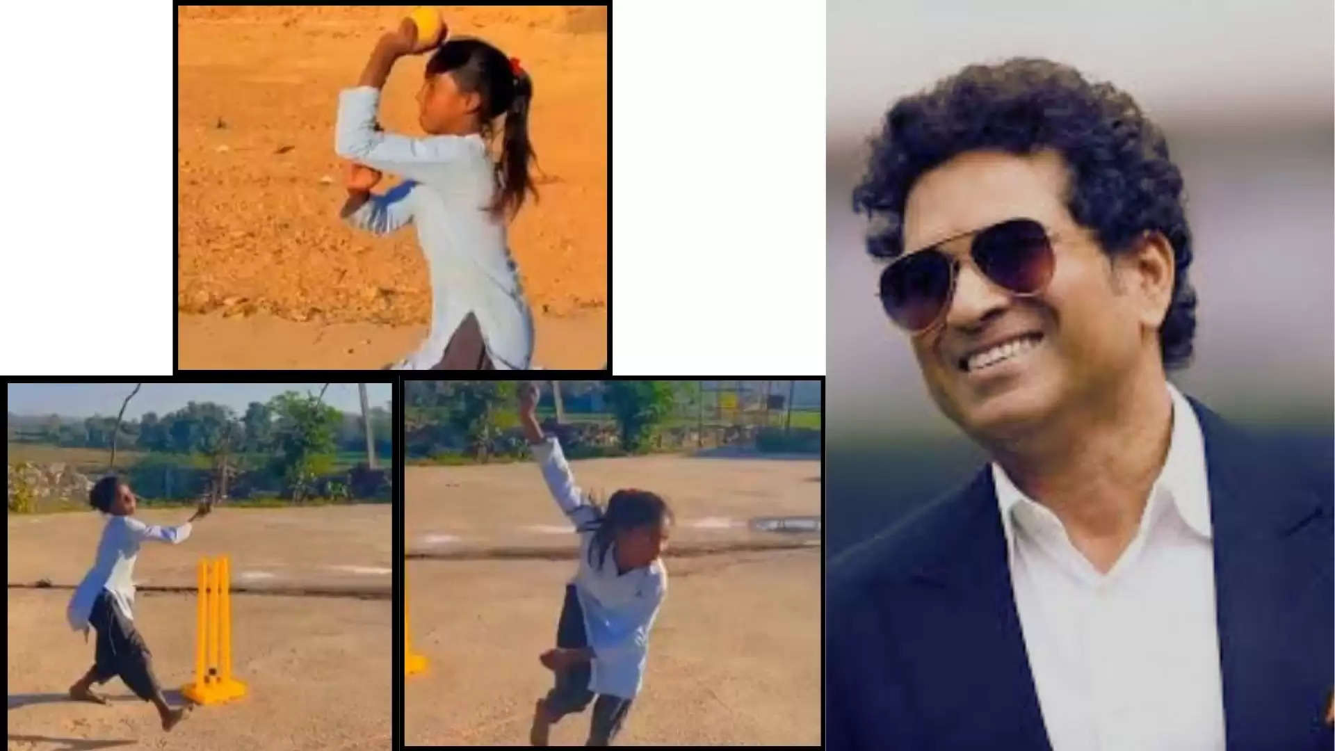 Sachin Tendulkar Praise Udaipur Girl for Bowling