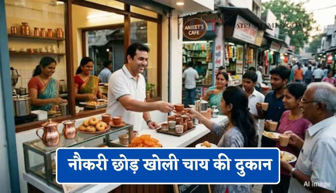 38 हजार की नौकरी छोड़ खोली चाय की दुकान, अब हर महीने कमा रहा 1 लाख रुपये का मुनाफा