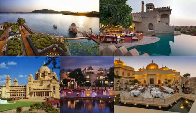 List of Luxury Hotels in Udaipur 