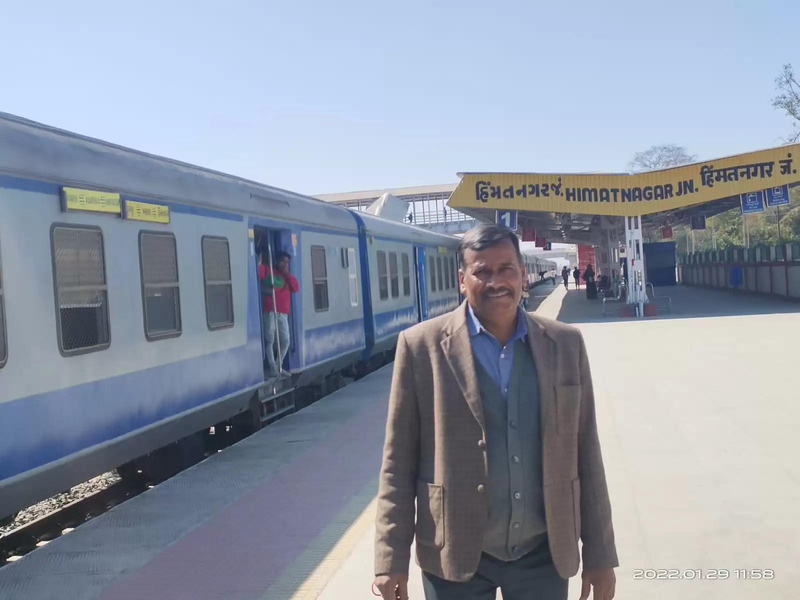 Demu Train Udaipur Himmatnagar Dungarpur Lusadiya