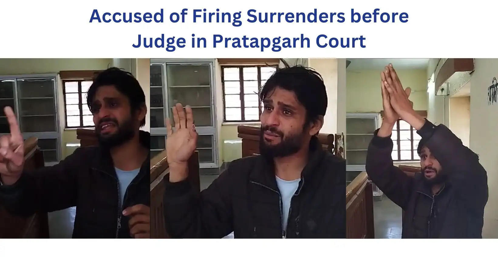 Man Surrenders before Judge in Pratapgarh Court, Places Pistol on Desk - Security lapse in Court