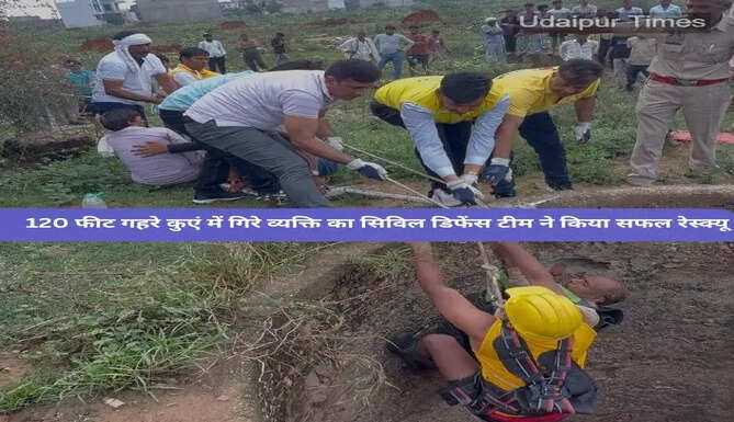 Rescue Operation  Civil Defense Jaipur 