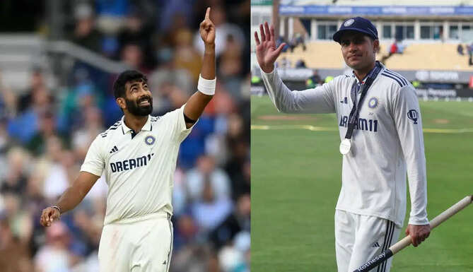 Jasprit Bumrah celebrates after taking a wicket as India confirms his fitness for the Sri Lanka Test series while Shubman Gill remains under injury watch.